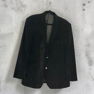 Calvin Klein Men’s Suit Jacket Blazer Sport Coat 44R Black Macy’s